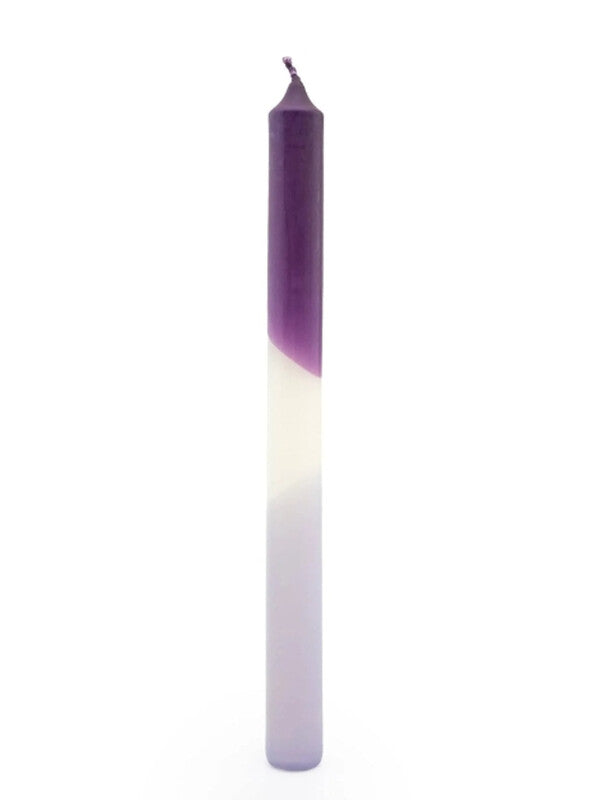 Candlelight Taper Candles Ombre Purple 6pcs MegaBDM
