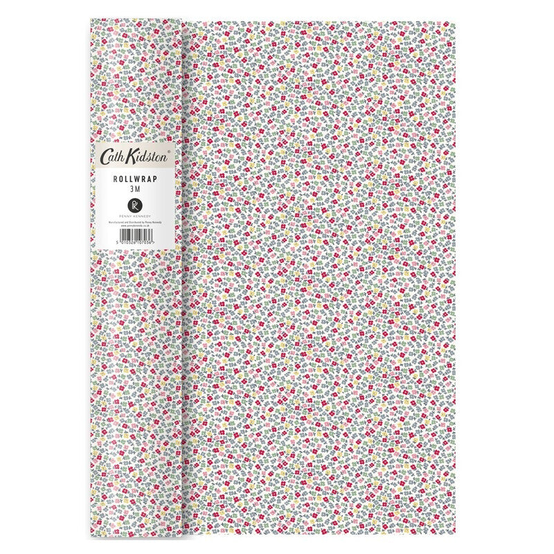 Cath Kidston Winfield Flowers Wrapping Paper 3M MegaBDM