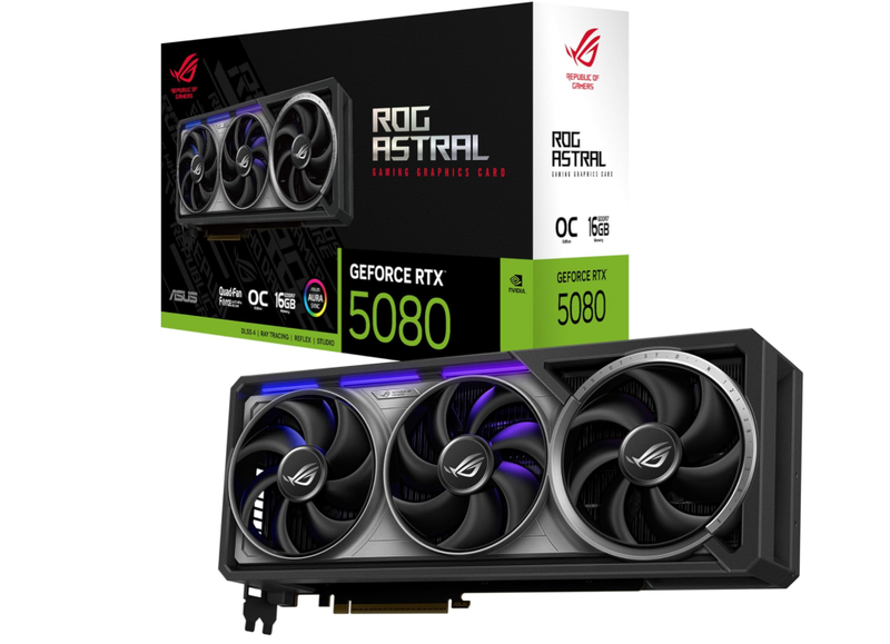 ASUS 5080 16GB ROG GAMING ASTRAL OC MegaBDM
