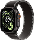 Apple Watch Ultra 3 GPS + Cellular 49mm Black Titanium Case with Black/Charcoal Trail Loop - S/M MegaBDM