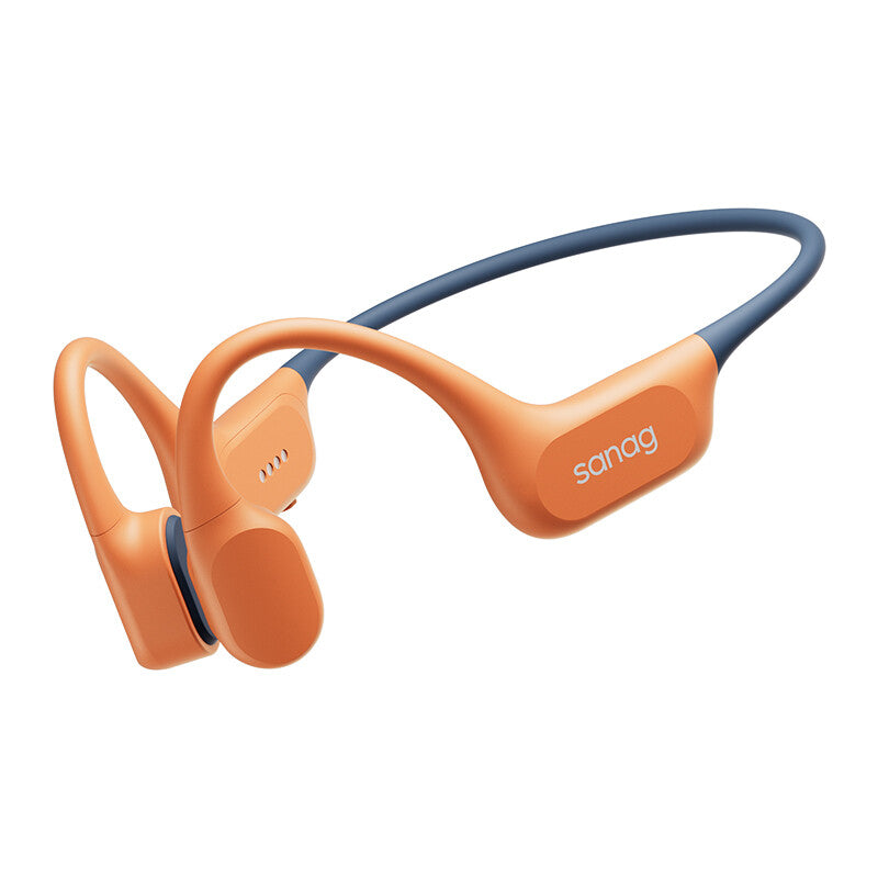 sanag B77SProMax Manufacture Custom Wholesale Price Waterproof Bone Conduction Headphones Bluetooth Wireless for Swimming S-B77SProMax.64G-CL-Headphones-Orange MegaBDM