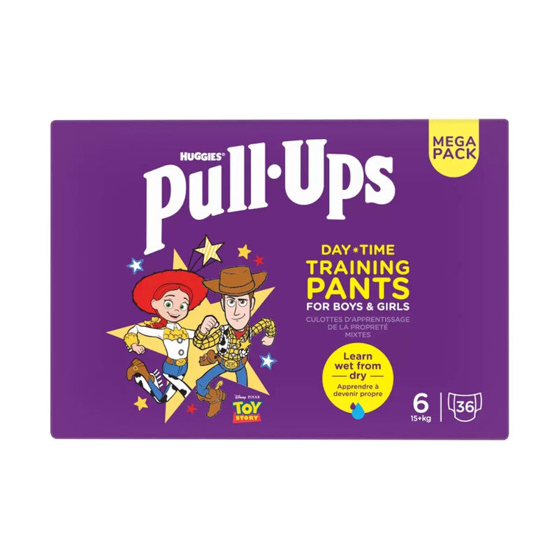 Huggies Pull Up Unisex Daytime - Size 6 - 36 Pack MegaBDM