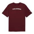 Puma Men's Run Graphic Tee Oversized - Ruby Shimmer MegaBDM