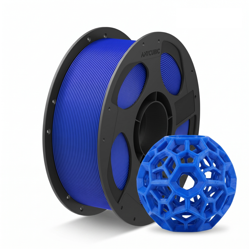 JOYBUY x ANYCUBIC PLA Basic Printing Filament, 1kg Spool, 1.75mm Diameter, ±0.02mm Tolerance - Blue MegaBDM
