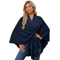 PULI Womens Shawl 0857Dark Slate Blue F MegaBDM