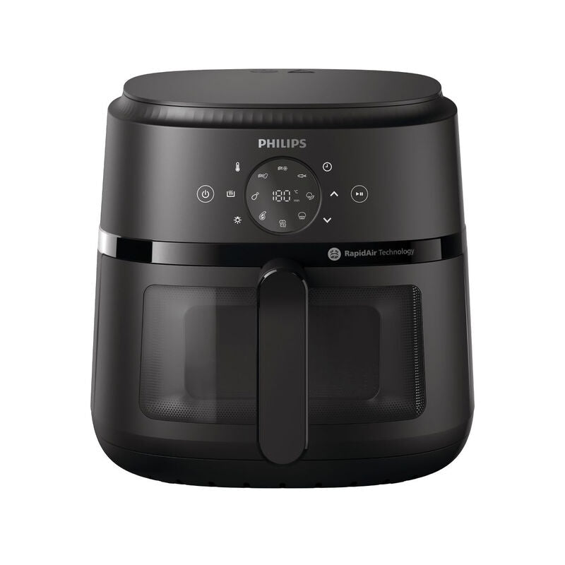 Philips Air Fryer 2000 series, 6.2L, Single Basket, Viewing Window - NA230/09 MegaBDM