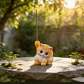 Ju7cer 1pc Adorable Kitten-Shaped Incense Holder Ceramic Aromatherapy Burner Creative Home Decor Ornamental Piece Home Zen Tea Ceremony Incense Burner Kung Fu Little Yellow Cat - Stick Incense MegaBDM