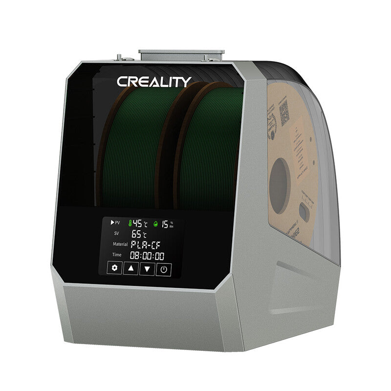 Creality Space Pi Filament Dryer Plus, 2-Spool 3D Printer Filament Dry Box, 360° Fast Heating Filament Storage with LCD Screen, One-Key Drying for PLA PETG ABS TPU PC PP ASA PET PETG-CF MegaBDM