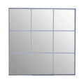 Interiors by Premier Wall Mirror Oriel Square Silver 95x95cm MegaBDM