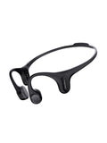 Mojawa Aerra Bone Conduction Sport Headphones, IP67 Waterproof Workout Earphones, Open-Ear, Wireless Bluetooth with Mic, Secure and Comfortable for Running and Cycling, Black MegaBDM
