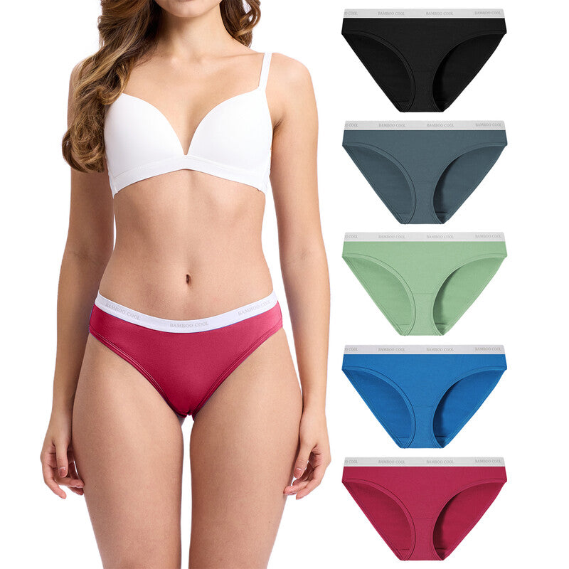 BAMBOO COOL Women's Bikini M (5Pack) MegaBDM