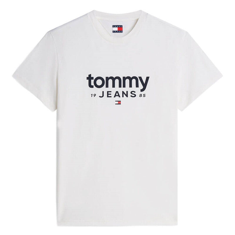 Tommy Hilfiger Jeans Slim Graphic T-Shirt - Ancient White MegaBDM