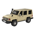 Officially Licensed Toyota Land Cruiser MegaBDM
