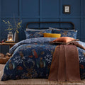 Furn Duvet Cover Set Forest Fauna Navy Single MegaBDM