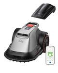 eufy Robot Lawnmower E18, Wire-Free, Hands-Free Auto Mapping, Accurate Obstacle Avoidance, Reliable Lawn Maintenance, 2-in-1 Mowing and Edge Trimming, 1.200 m² Coverage MegaBDM