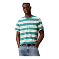 Calvin Klein Jeans Men Cotton Stretch Stripe T-Shirt - North Sea MegaBDM