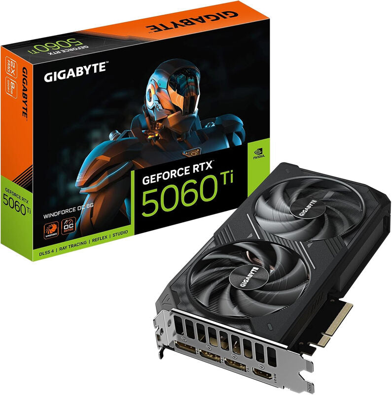 GIGABYTE GeForce RTX 5060 Ti WINDFORCE OC 8G Graphics Card MegaBDM
