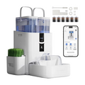 LALAHOME DailyFresh Smart Pet Water Fountain 10L/338 oz, APP & WiFi Control, Self-Refilling Oxygen-Rich Water Dispenser with 5-Stage Filtration, BPA-Free, Indoor Drinking Bowl for Cats & Dogs MegaBDM