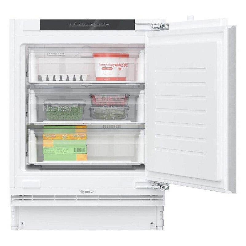 Bosch GUN21VFE0G Series 4 No Frost Built-Under Freezer - White - E Rated MegaBDM