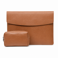 VoxorAI Laptop Bag, Brown, 14-inch Notebook Sleeve. Compatible with Apple, ASUS, Dell, Xiaomi, and other laptops. Includes a power adapter (universal version). MegaBDM