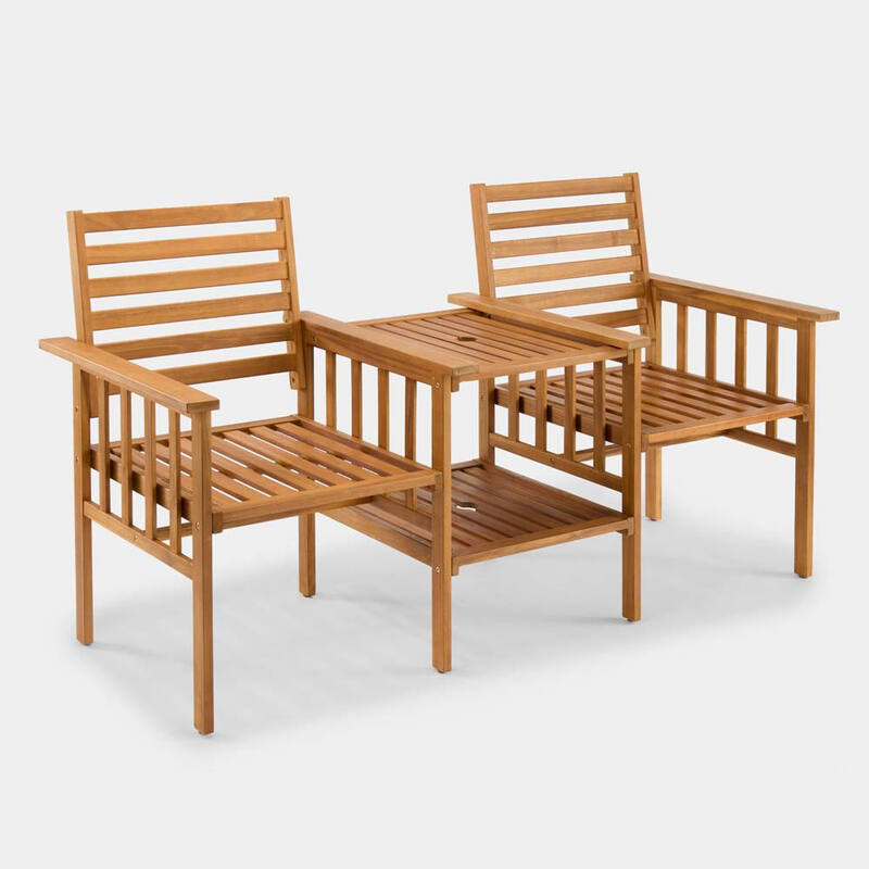 Vonhaus Cannes Jack & Jill Love Seat MegaBDM