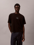 Calvin Klein Relaxed Monogram T-Shirt - Black MegaBDM