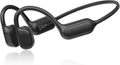 ZOVIMAX Bone Conduction Headphones,Bluetooth Waterproof Open Ear Headphones,Black MegaBDM