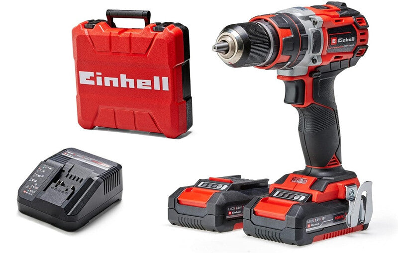 Einhell TE-CD 18/50 Li-i BL 18V 2 x 2.0Ah Li-Ion Power X-Change Brushless Combi Drill MegaBDM