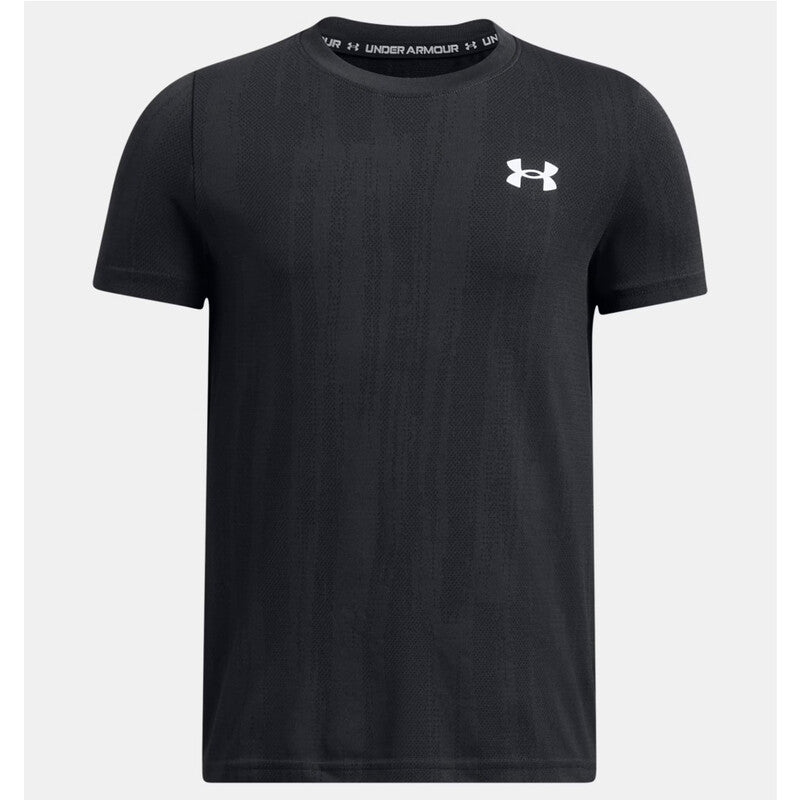 Under Armour Men's Vanish Seamless Short Sleeve T-Shirt - Black MegaBDM