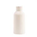 1pc/20.5cm/8in Vase for Pampas Grass, Ceramic Vase, White, Matt, Round, Modern Design, Boho Style for Decoration, Aesthetic, Flower Vase for Living Room, Bedroom Decoration, Simple Nordic Style MegaBDM