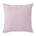 Deconovo Faux Linen Cushion Cover Light Pink Color 50x50cm 1pc MegaBDM