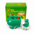 XPEL Mosquito & Insect Relief Plug-In Diffuser Kit with 35ml Refill – Odourless Mosquito Repellent for Home & Travel, 2-Pin European Plug 220-240V, Lasts Up to 45 Nights Use, Mosquito Plug Ins for Abroad MegaBDM