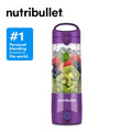 Nutribullet Portable Blender - Purple, 475ml Cup, Powerful Extractor Blade, To-Go Lid, USB-C Charging Cable, 15+ Blending Cycles MegaBDM