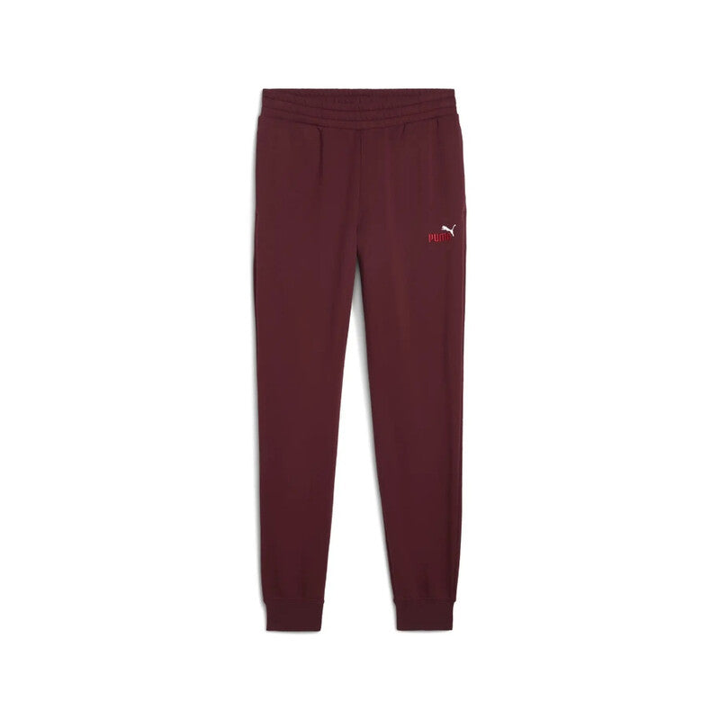 Puma Essentials 2 Color No. 1 Logo Sweatpants - Ruby Shimmer MegaBDM