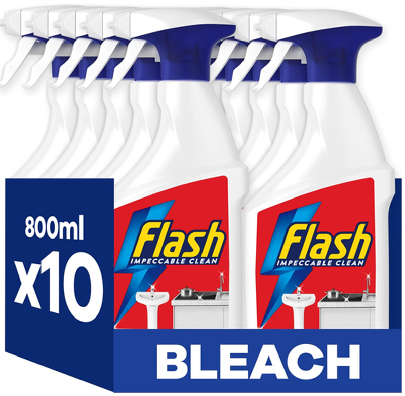 Flash Spray Bleach 800ml (10x800ml) MegaBDM