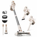 ROUNY Cordless Stick Vacuum Cleaner, 45kPa Powerful Suction, Brushless Motor, LED Display, 2-Speed Control, Removable Battery for Home and Pet Hair Cleaning,V14 MegaBDM