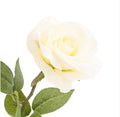 Candlelight Artificial Rose Flower Stem Peach 54cm MegaBDM