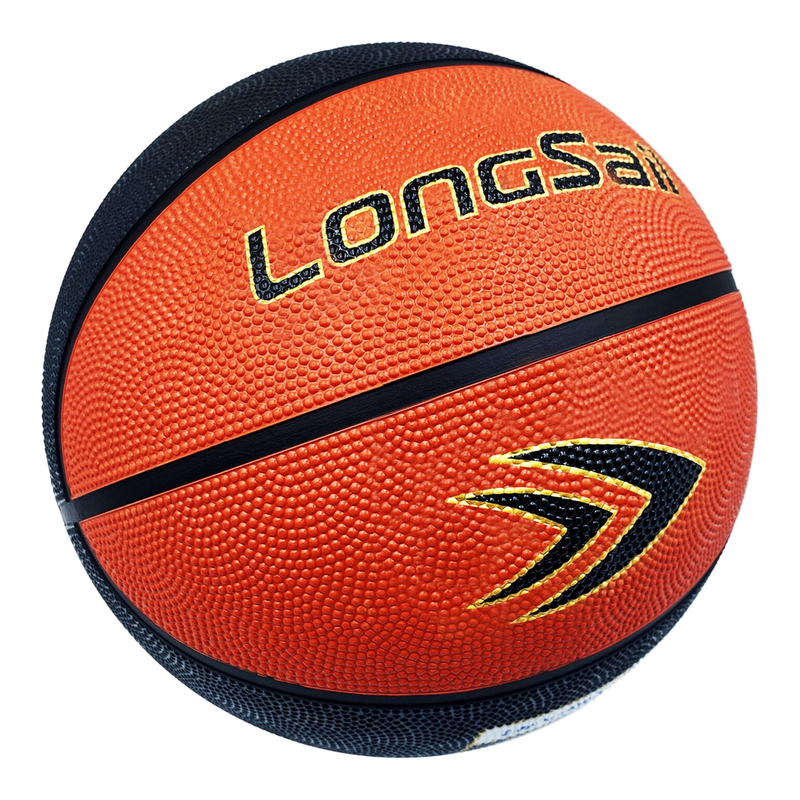 High-Quality Rubber Basketball (29.5") Size 7# Black/Brown MegaBDM