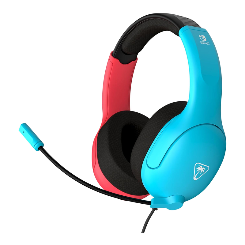 Turtle Beach Airlite Fit Headset Neon Blue & Red MegaBDM