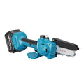 FLORA GUARD 6-Inch Cordless Brushless Mini Chainsaw with 2×3000mAh Makita Batteries & Charger – 600W High-Speed Electric Chainsaw with Manual Lubrication System (Oil Not Included), Handheld Tree Trimmer MegaBDM