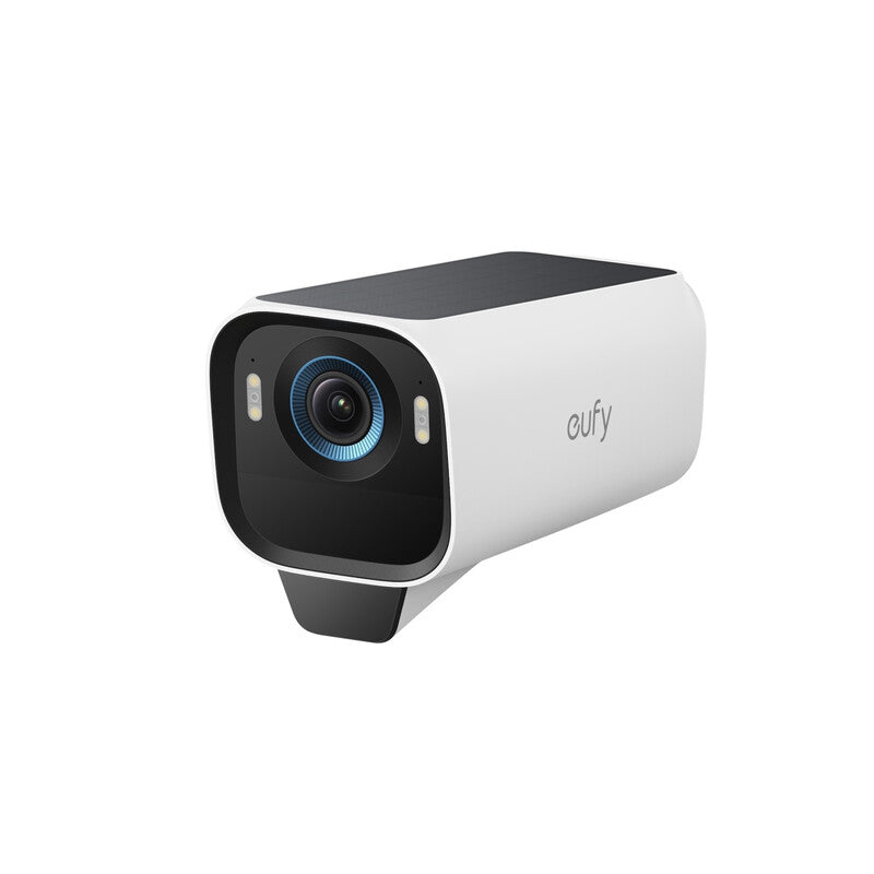 [Final Price:£139] eufy Security eufyCam S3 Pro Add-on Solar Security Camera Outdoor Wireless, Colour Night Vision, 4K Resolution, Forever Power 2.0, Face Recognition AI, Expandable Local Storage, No Monthly Fee MegaBDM
