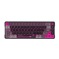 Royalaxe X68 Esports Magnetic Switch Keyboard | 68-Key Layout | Wired Type-C Single Mode | FPS Gaming Mechanical Keyboard | Aluminum Alloy Chassis | Red | Magnetic Jade Switch MegaBDM