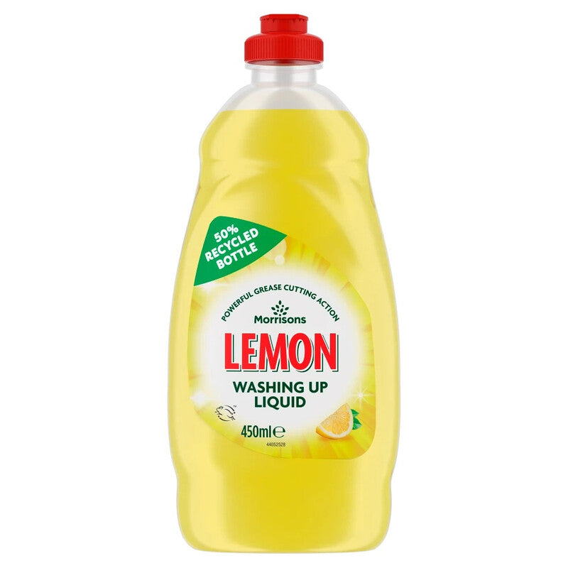 Morrisons Washing Up Liquid, Lemon, 450ml MegaBDM