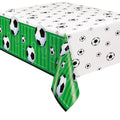 Unique Plastic Table Cover, Soccer, 1.37 x 2.13m MegaBDM