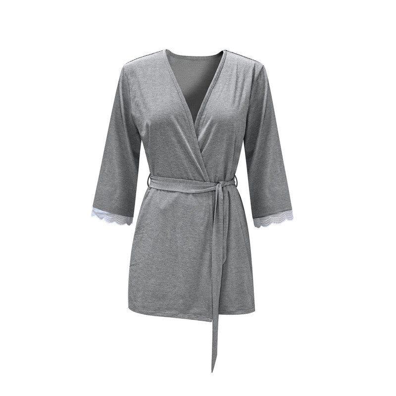 IZURIA knitted black nightgown S MegaBDM