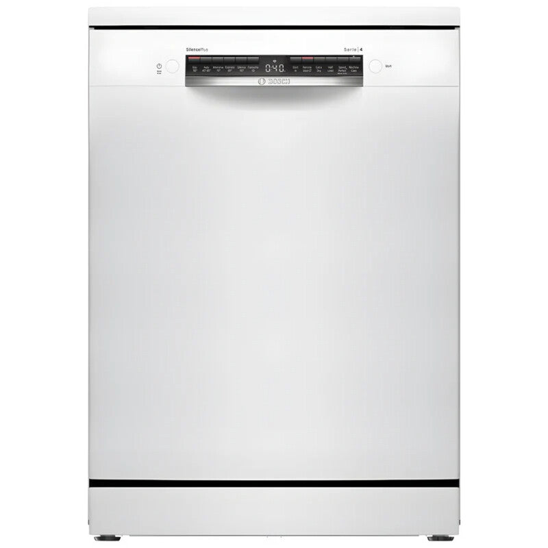 Bosch Series 4 SMS4EKW06G 60cm Freestanding Dishwasher - EfficientDry - 13 Place Settings - White - B Rated MegaBDM