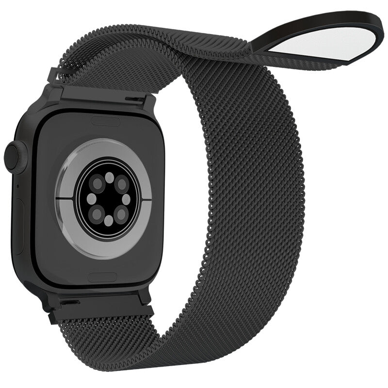 Apple Watch Bands (S11/10 42mm)+(40mm/41mm/38mm) Black (Circle) MegaBDM