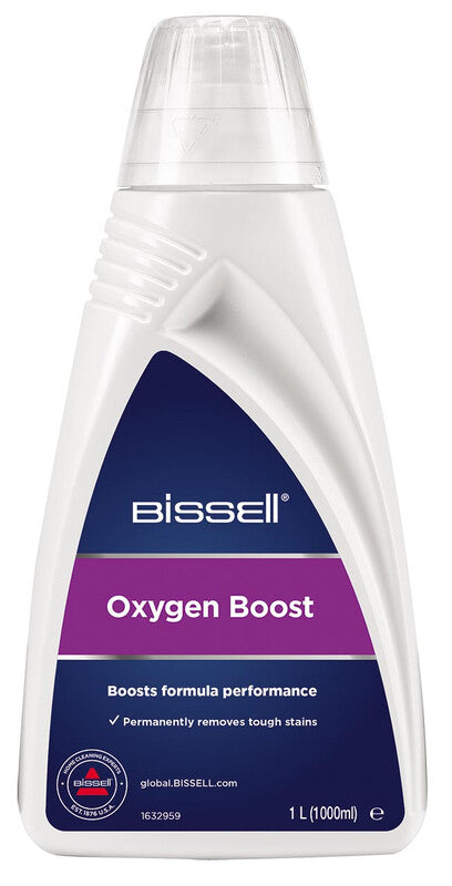 Bissell Oxygen Boost, Cleaning Solution Booster for SpotClean Portable Carpet Cleaner Formulas, For Use on Carpet, Upholstery, Area Rugs and Car Interiors, 1L, 1134N MegaBDM