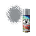 Rust-Oleum Quick Colour Multi Surface Spray Paint Silver Metallic 400Ml MegaBDM