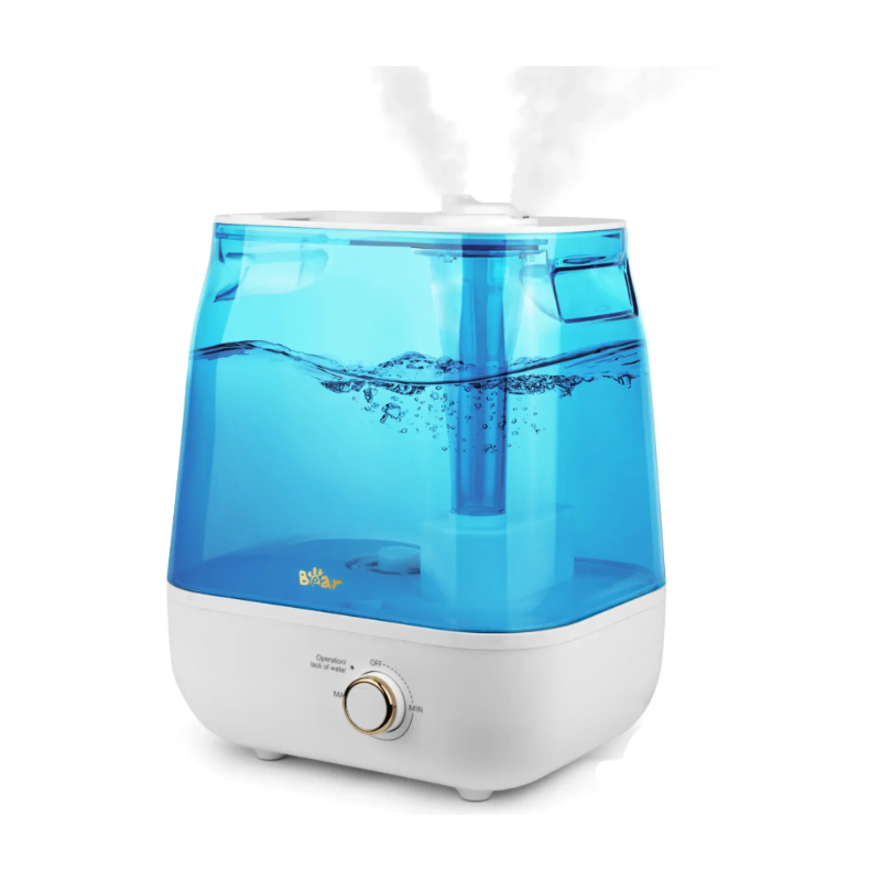 Bear 6L Top Filling Humidifier, 28 dB Ultra Quiet for Babies and Plants, 35 Hours Running Time, with Aromatherapy Tray, 360° Stretchable Steam Nozzle, Automatic Shut-Off MegaBDM